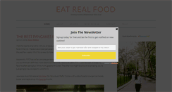 Desktop Screenshot of eatsrealfood.com